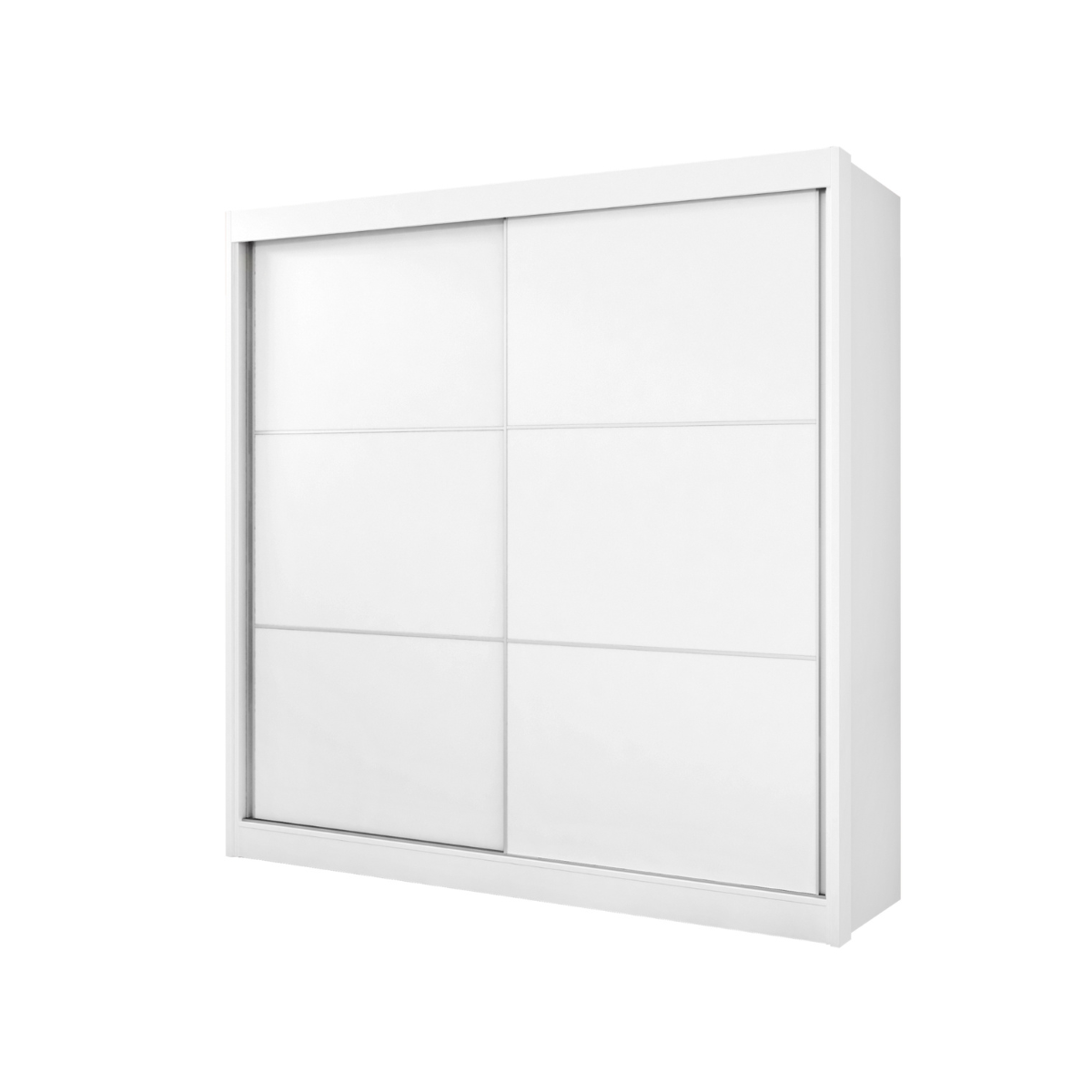 Guarda Roupa Casal 2 Portas 6 Gavetas Cancun D'doro Branco