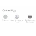 Ver imagem 2 de Cama Box Solteiro: Colchão Espuma D33 Herval Cannes + Base Crc Courano Clean(88x188)