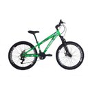 Ver imagem 3 de Bicicleta Tuff25 Freeride Aro 26 Verde Neon Viking X