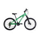 Ver imagem 1 de Bicicleta Tuff25 Freeride Aro 26 Verde Neon Viking X