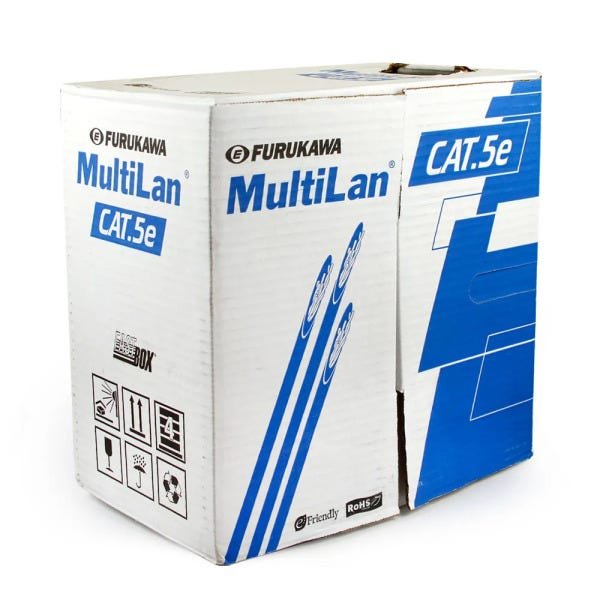 Cabo de Rede Furukawa Cat5e Anti Chama 75 METROS - 1