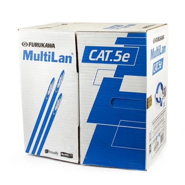Cabo de Rede Furukawa Cat5e Anti Chama 75 METROS - 3