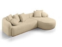 Ver imagem 1 de Sofá com Chaise Malta - 2 Mod 300 Linho Bege 564