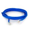 Cabo de Rede CAT5 Montado 23AWG 4 Pares Azul 20 METROS - 1