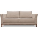Ver imagem 4 de Sofa Balli 2 Lugares 170cm Pes Madeira Linho 221 Areia Ezz Areia