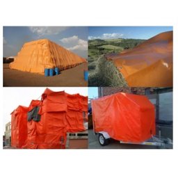 Lona Polietileno Laranja 7x6 100 Micras Vila - 3