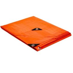 Lona Polietileno Laranja 7x6 100 Micras Vila - 1