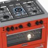 Fogao 5 Bocas Venax Temis Vermelho Gas Glp 220 V - 3