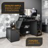 Mesa Gamer E Escritório Xt Racer Space Two Politorno Preto/Verde - 8
