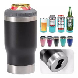 Copo Térmico Long Neck Cerveja Latinha Latão Litrinho Preto - 2