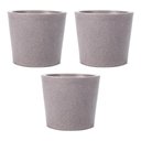 Ver imagem 1 de Kit 3 Vasos Reto Badi Pedra 28 Terrano
