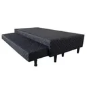 Ver imagem 7 de Cama Box Base Casal com Auxiliar Semi Ortopedica Poliester:preto
