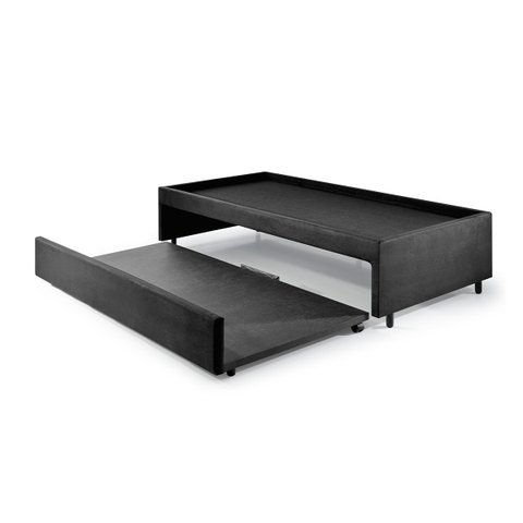Bicama Box para Dois Colchões Solteiro 88x188 Suede
