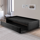 Ver imagem 4 de Bicama Box para Dois Colchões Solteiro 88x188 Suede