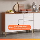 Ver imagem 3 de Armário de Cozinha Completa 9 Portas 2 Gavetas 100% MDF Clara