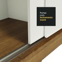 Ver mais imagens de Guarda-roupa Casal 4 Portas de Espelho 3 Gavetas Rustic