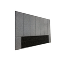 Ver imagem 1 de Cabeceira Estofada King 7 Blocos Não É Segredo Linho Cinza Claro 195x120