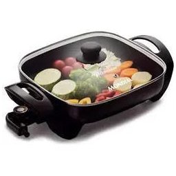 Panela Elétrica Mondial Quadrada PE03 Preta - 1 Panela Elétrica Mondial Quadrada PE03 Preta - 1