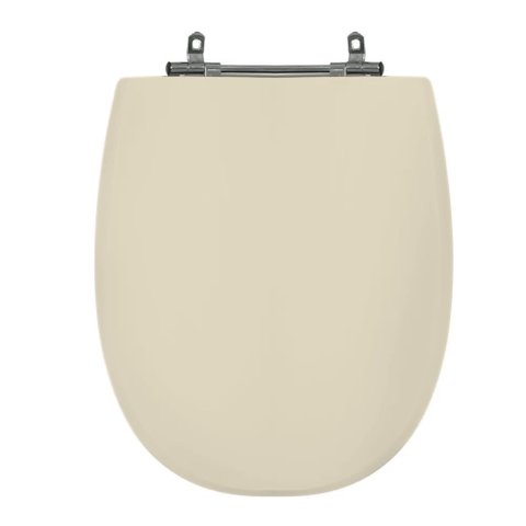 Assento Sanitário Poliéster para Louça Village (deca) Aço (reb. Oculto) Creme