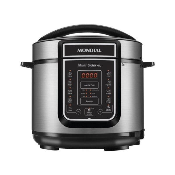 Panela de Pressão Elétrica Mondial Digital Master Cooker 5L PE-38 900W 127V