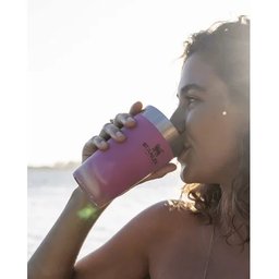 Copo Térmico Cerveja Inox Stanley 473ml s / Tampa - Rosa 2995 - 3