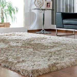 Tapete Felpudo Classic Casa Dona Bege 100cm x 150cm