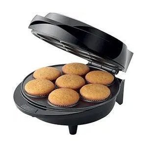 Máquina de Cupcake Mondial Maker Pratic Cupcake Preto/Inox