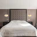 Ver imagem 2 de Lustre Pendente Soho Cristal K9 Cúpula Âmbar 22cm com Lâmpada