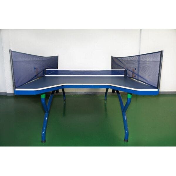 Kit Tênis De Mesa ( Ping Pong ) Com Mesa Raquetes E Rede - Fácil Esporte