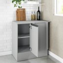 Ver imagem 5 de Balcão de Canto Reto 90cm com Tampo Nara CabeCasa MadeiraOriginals