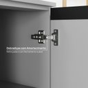 Ver imagem 6 de Balcão de Canto Reto 90cm com Tampo Nara CabeCasa MadeiraOriginals