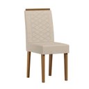 Ver imagem 2 de Kit c/2 Cadeiras Aurea Desm. New Ceval Cinamomo/AL10