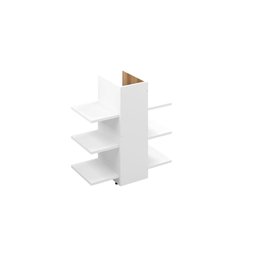 Gabinete para Banheiro Mar com Prateleiras Ideal para Organizar Itens de Higiene e Decoração Cor Nat - 4
