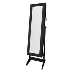 Espelho Armário Porta Joias e Acessórios W6003 Preto - 1