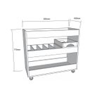 Ver imagem 3 de Aparador Bar com Adega 4030 Jb Bechara