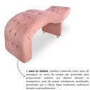 Ver imagem 5 de Maca Estética Estofado Salão Clínica Capitonê Isabela Rosê