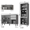 Cozinha Modulada Integra 04 Peças Rustico Fendi Henn - 3