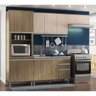 Cozinha Modulada Integra 04 Peças Rustico Fendi Henn - 1