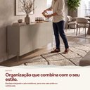 Ver imagem 6 de Buffet Sala de Estar 149,5cm 4 Portas Pés em Aço Dourado Livano M20 - D'Rossi