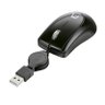 MOUSE MINI USB RETRATIL BLACK PIANO MO159 MULTILASER - 1