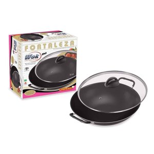 Panela Wok 32 Black Fortaleza