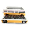 Bicama Kombi Retrô Infantil Estofada - Cor Amarela - 5