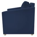 Ver imagem 6 de Kit 2 Poltronas Decorativa para Sala Recepção Manicure Consultório Celine Suede