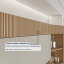 Ver mais imagens de Armário de Cozinha 4 Portas 2 Gavetas 160cm Torre Angular 100% MDF Realeza Cinza/Carvalho/Greige