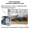 Dispenser Sabonete Liquido Sabão Automático Espuma Banheiro - 2