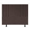 Cabeceira Cama Queen Box Estofada 160 cm Isis Corino:Marrom - 2