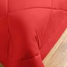 Edredom Vermelho Queen Dupla Face Avulso 2,40m x 2,20m - 2