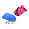 Poltrona Kit 2 Sofás Infláveis Airsofá Sofistq Azul e Rosa Modelo Square 240x90x65cm Laybag - 4