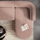 Ver imagem 7 de Sofá Modular Celinne Luxuoso Sala de Estar Decoração Luxo 265cm Linho Rose