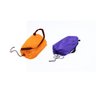 Kit 2 Sofás Infláveis Airsofá Sofistq Violeta e Laranja Modelo Banana 240x90x65cm Laybag - 7